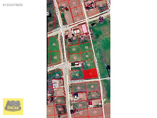 SAKİNTEPEDE 418 M2 SATILIK MÜSTAKİL ARSA